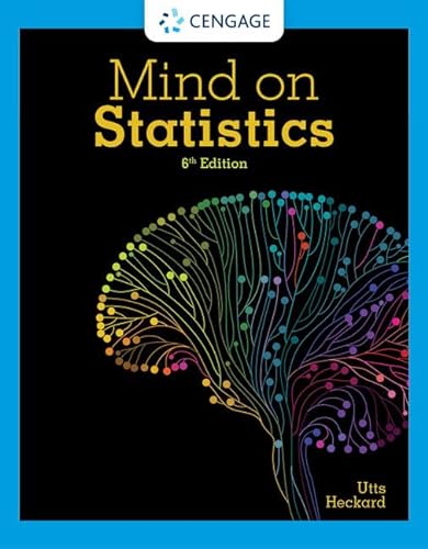 Imagen de archivo de Mind on Statistics a la venta por BooksRun