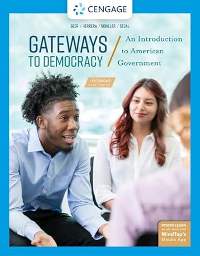 Stock image for Gateways to Democracy: An Introduction to American Government, Enhanced for sale by HPB-Red