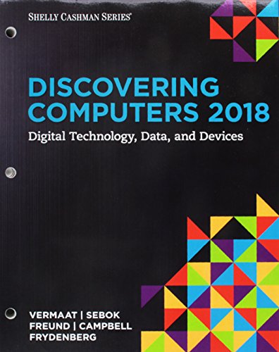 9781337802208: Bundle: Discovering Computers 2018: Digital Technology, Data, and Devices, Loose-leaf Version + SAM 365 & 2016 Assessments, Trainings, and Projects ... Reader Printed Access Card, 1 term (6 months)