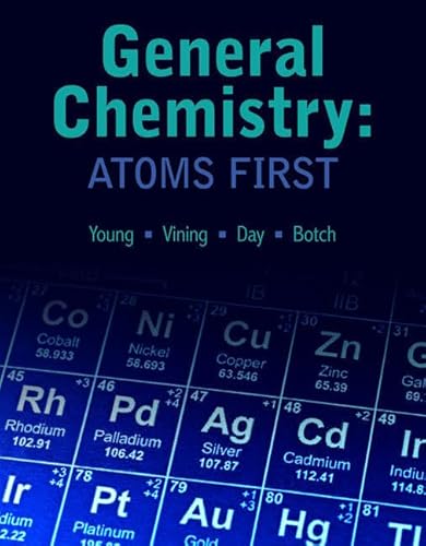 Stock image for General Chemistry: Atoms First - No Online Codes for sale by Best Value for You