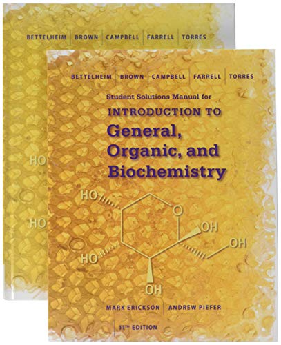Stock image for Bundle: Introduction to General, Organic and Biochemistry, 11th + Student Solutions Manual for sale by Palexbooks