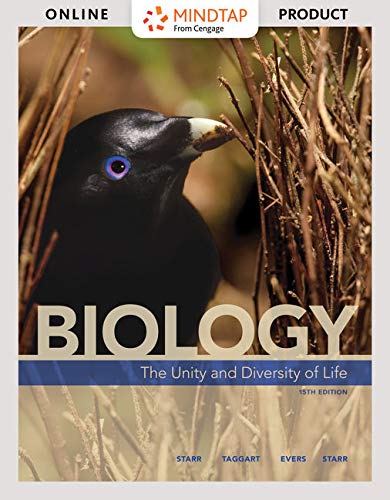 Bundle: Biology: The Unity and Diversity of Life, Loose-leaf Version, 15th + MindTap Biology, 1 term (6 months) Printed Access Card