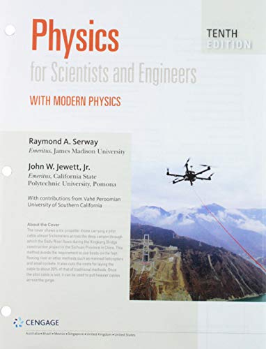 Stock image for Bundle: Physics for Scientists and Engineers with Modern Physics, Loose-leaf Version, 10th + WebAssign Printed Access Card for Serway/Jewett's Physics for Scientists and Engineers, 10th, Single-Term for sale by Palexbooks
