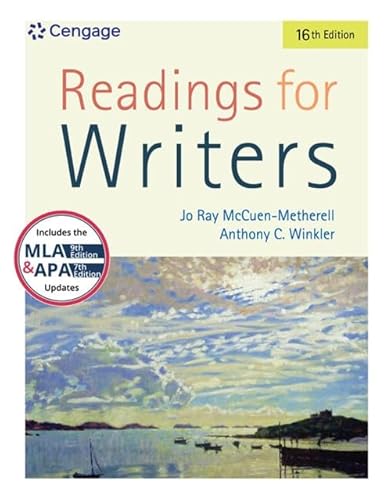 Beispielbild fr Readings for Writers (w/ APA7E & MLA9E Updates) zum Verkauf von BooksRun