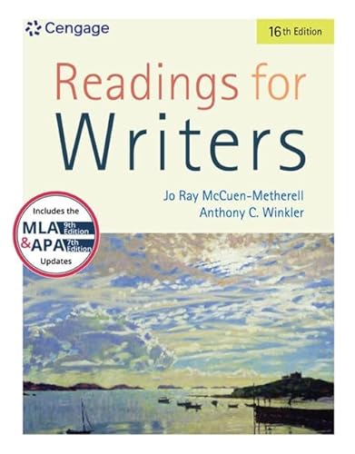 

Readings for Writers (w/ APA7E MLA9E Updates)