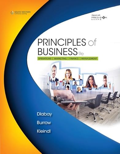Beispielbild fr Principles of Business Updated, Precision Exams Edition zum Verkauf von HPB-Red