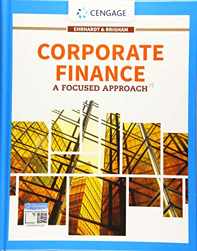 Beispielbild fr Corporate Finance: A Focused Approach (MindTap Course List) zum Verkauf von BooksRun