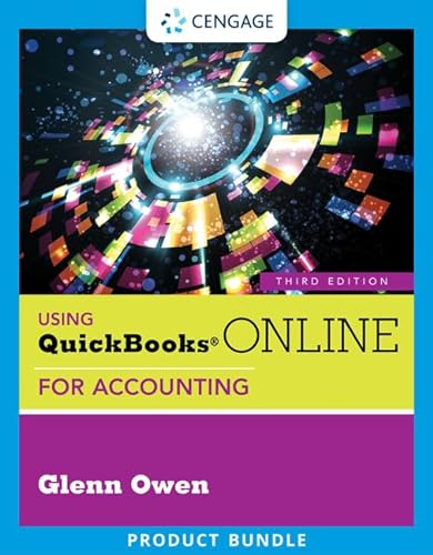 Stock image for Using QuickBooks Online for Accounting (with Online, 6 month Printed Access Card) for sale by BooksRun