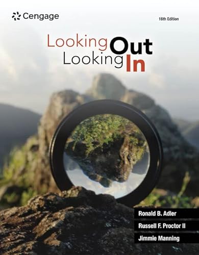 Beispielbild fr Looking Out, Looking In (15th Edition) Looseleaf zum Verkauf von BooksRun