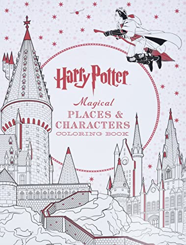 9781338030013: Harry Potter Magical Places & Characters: Official Coloring Book, The