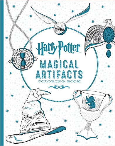 9781338030020: Harry Potter Artifacts Coloring Book