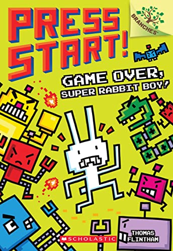 Imagen de archivo de Game Over, Super Rabbit Boy! A Branches Book (Press Start! #1) (1) a la venta por SecondSale