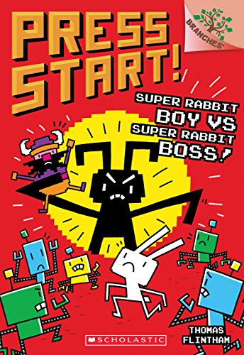 Beispielbild fr Super Rabbit Boy vs. Super Rabbit Boss!: a Branches Book (Press Start! #4) zum Verkauf von Better World Books