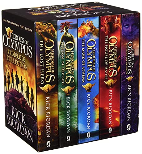 9781338045017: The Heroes Of Olympus - The Complete Series [Boxed Set] [Newest Set]