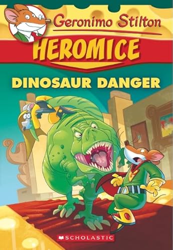 Beispielbild fr Geronimo Stilton Heromice #6: Dinosaur Danger zum Verkauf von SecondSale