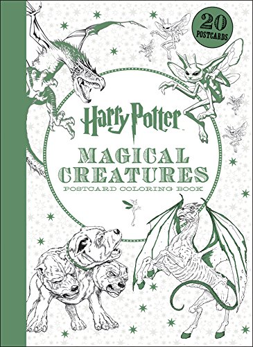 Stock image for Harry Potter Magical Creatures Postcard Coloring Book for sale by Reliant Bookstore