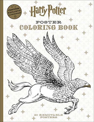 9781338054606: Harry Potter Poster Coloring Book (Harry Potter)