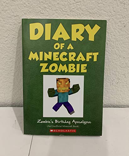 9781338064568: Diary of a Minecraft Zombie #9: Zombie's Birthday Apocalypse.