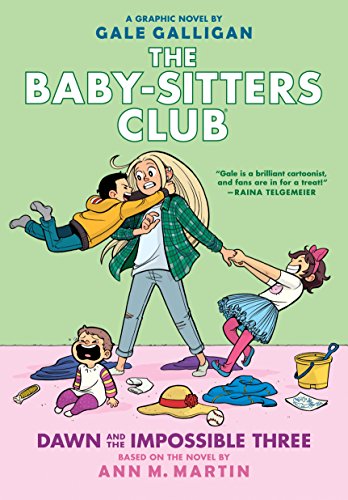 9781338067309: Dawn and the Impossible Three: A Graphic Novel (The Baby-Sitters Club #5) (5) (The Baby-Sitters Club Graphix)