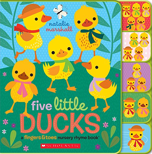 Beispielbild fr Five Little Ducks: A Fingers & Toes Nursery Rhyme Book: Fingers & Toes Tabbed Board Book (Fingers & Toes Nursery Rhymes) zum Verkauf von Wonder Book