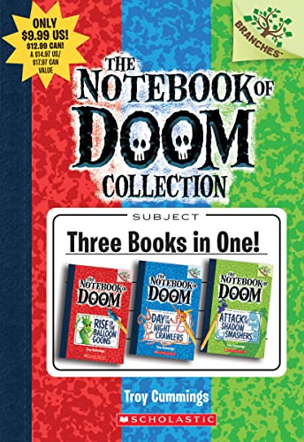 9781338101997: The Notebook of Doom Collection: A Branches Book (Books #1-3): Rise of the Balloon Goons / Day of the Night Crawlers / Attack of the Shadow Smashers (Notebook of Doom, 1-3)