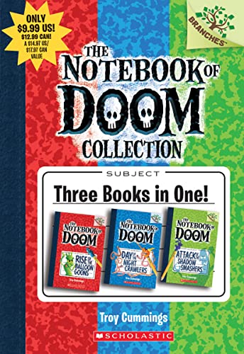 Stock image for The Notebook of Doom Collection: Rise of the Balloon Goons / Day of the Night Crawlers / Attack of the Shadow Smashers (Notebook of Doom, 1-3) for sale by WorldofBooks