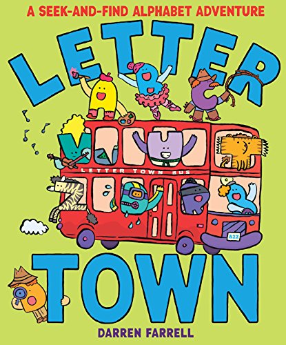 Stock image for Letter Town: A Seek-and-Find Alphabet Adventure for sale by More Than Words