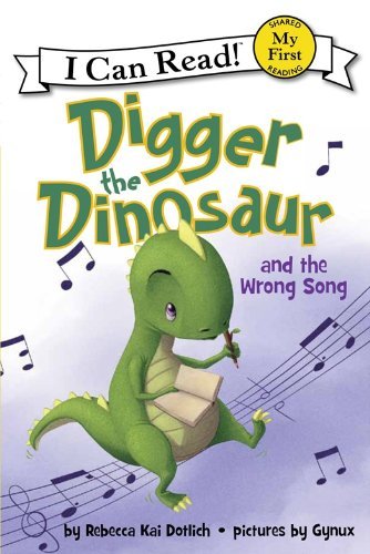 9781338121391: Digger the Dinosaur and the Wrong Song