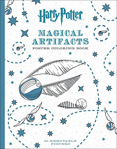 9781338132939: Harry Potter Magical Artifacts Poster Coloring Book, Volume 3