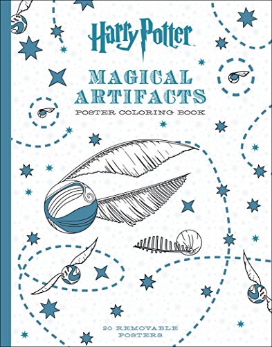9781338132939: Harry Potter Magical Artifacts Poster Coloring Book (3)