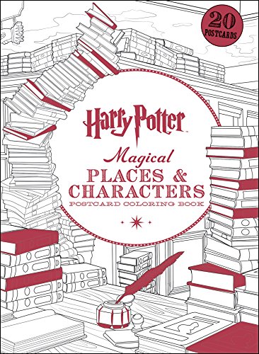 Imagen de archivo de Harry Potter Magical Places & Characters Postcard Coloring Book (3) a la venta por HPB-Diamond