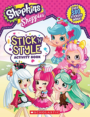 Beispielbild fr Stick 'n' Style Activity Book (Shopkins: Shoppies) zum Verkauf von SecondSale