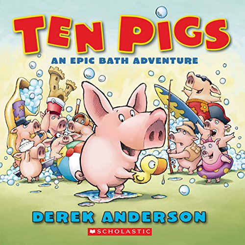 Beispielbild fr Ten Pigs: a Board Book : A Board Book zum Verkauf von Better World Books