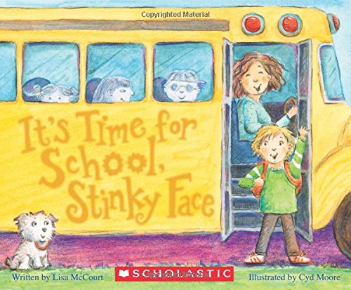 Stock image for It's Time for School, Stinky Face (Board Book) for sale by ICTBooks