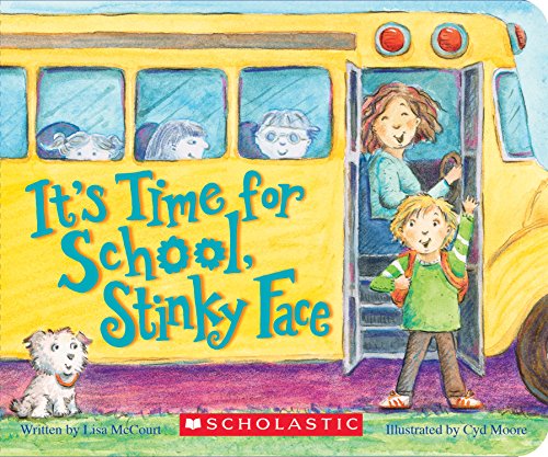 9781338135824: It's Time for School, Stinky Face (Board Book)
