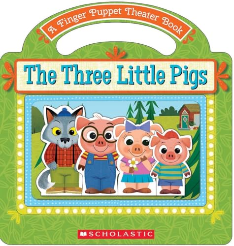 9781338151626: The Three Little Pigs: A Finger Puppet Theater Book
