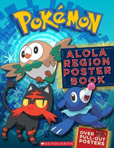 9781338161229: Pokemon: Alola Region Poster Book: 1
