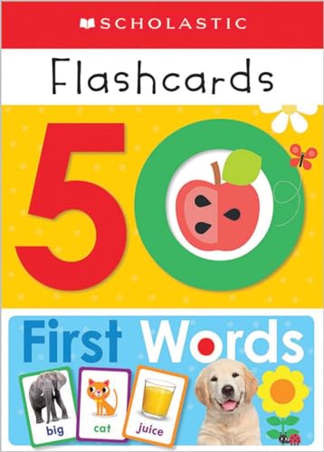 Stock image for 50 First Words Flashcards: Scholastic Early Learners (Flashcards) for sale by Gulf Coast Books