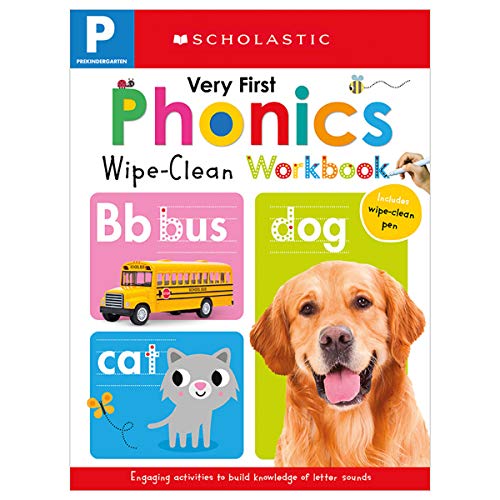 Stock image for Very First Phonics Pre-K Wipe-Clean Workbook: Scholastic Early Learners (Wipe-Clean Workbook) for sale by SecondSale