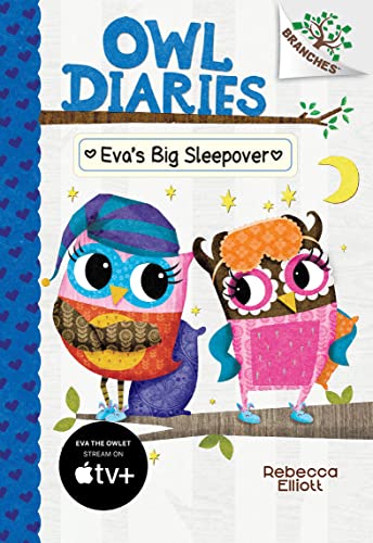 Beispielbild fr Eva's Big Sleepover: A Branches Book (Owl Diaries #9): Volume 9 zum Verkauf von ThriftBooks-Dallas