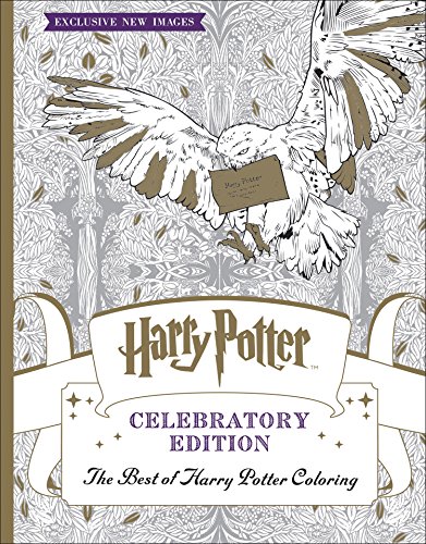 Harry Potter Postcard Coloring Book