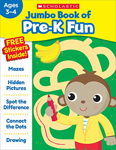 Beispielbild fr Jumbo Book of Pre-K Fun Workbook zum Verkauf von Dream Books Co.