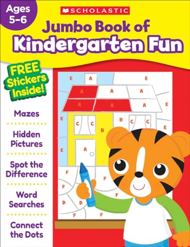 Imagen de archivo de Jumbo Book of Kindergarten Fun Workbook a la venta por Orion Tech