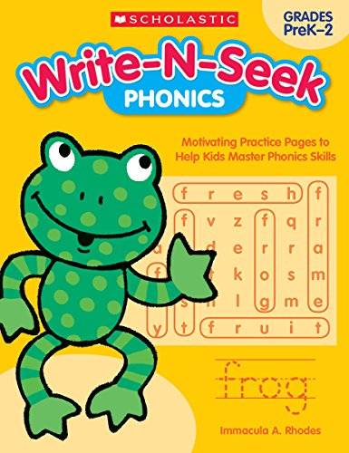 Stock image for Phonics: Motivating Practice Pages to Help Kids Master Phonics Skills (Write-N-Seek:) for sale by More Than Words