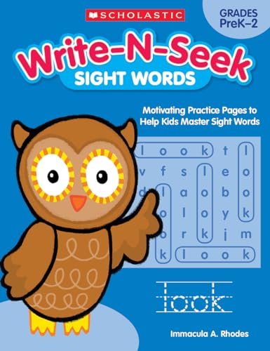 Stock image for Sight Words: Motivating Practice Pages to Help Kids Master Sight Words (Write-N-Seek:) for sale by SecondSale