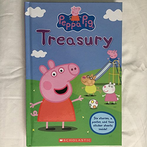 Beispielbild fr Peppa Pig Treasury Book: 6 Stories Plus a Poster and 25 Stickers zum Verkauf von ThriftBooks-Dallas