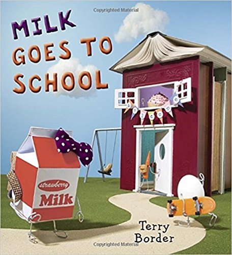 9781338210125: Milk Goes to School