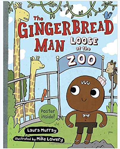 9781338226096: Gingerbread Man Loose at the Zoo, The