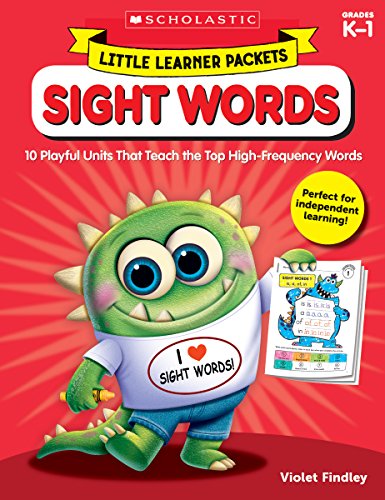 Beispielbild fr Little Learner Packets: Sight Words: 10 Playful Units That Teach the Top High-Frequency Words zum Verkauf von BooksRun