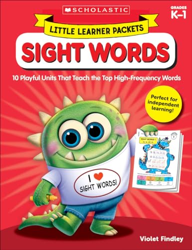 9781338228274: Little Learner Packets: Sight Words: 10 Playful Units That Teach the Top High-Frequency Words